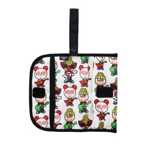 画像3: MY FIRST HYSTERIC GUITAR DOLL&MINI総柄 PVC加工 ウェットティッシュケース  04;ホワイト系 (3)