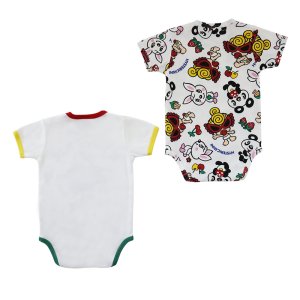 画像2: MY FIRST HYSTERIC LOVELY FRIENDS 半袖ロンパース セット  04;ホワイト系 (2)