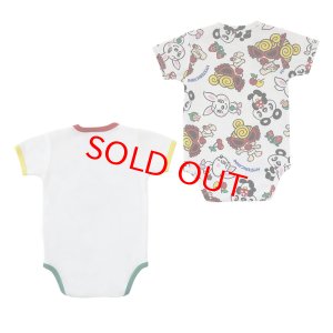 画像2: MY FIRST HYSTERIC　LOVELY FRIENDS 半袖ロンパース セット　　04；ホワイト系 (2)