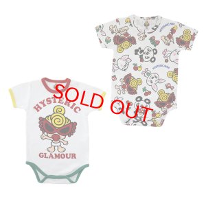 画像1: MY FIRST HYSTERIC　LOVELY FRIENDS 半袖ロンパース セット　　04；ホワイト系 (1)