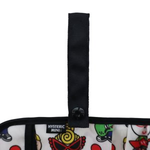 画像6: MY FIRST HYSTERIC GUITAR DOLL&MINI総柄 PVC加工 ウェットティッシュケース  04;ホワイト系 (6)