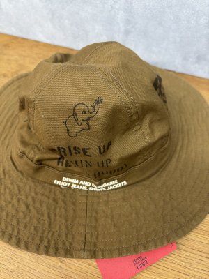 画像3: 40%off 2025春夏 DENIMDUNGAREE ステンシル HAT (3)