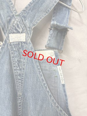 画像3: 40%off 2025春夏　DENIMDUNGAREE　8OZデニム オーバーオール　　14；ブルー (3)