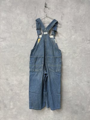 画像4: 40%off 2025春夏 DENIMDUNGAREE 8OZデニム オーバーオール  14;ブルー (4)