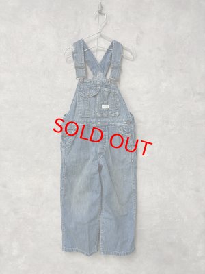 画像1: 40%off 2025春夏　DENIMDUNGAREE　8OZデニム オーバーオール　　14；ブルー (1)
