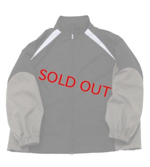 画像1: GLAZOS   【GLSW.】【セットアップ対応】パネル切替ジップアップジャケット   80;クロ (1)