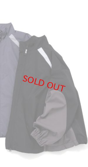 画像2: GLAZOS   【GLSW.】【セットアップ対応】パネル切替ジップアップジャケット   80;クロ (2)