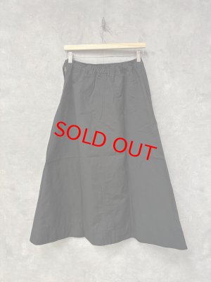 画像4: NATURAL LAUNDRY  　CLカルゼ　フレアスカート　990；ブラック　　サイズ2 (4)