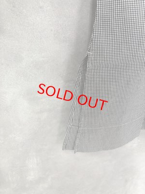 画像4: grin  ブロードドルマンロングシャツ  993:ブラックギンガム  サイズ;2 (4)