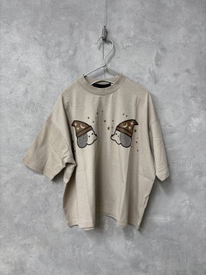 画像1: 2025春夏   nunuforme 　inuinu夢見がちT   Beige (1)