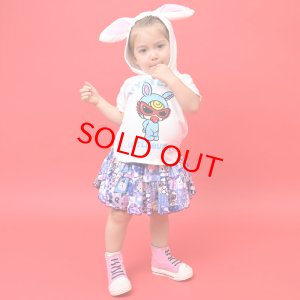 画像6: MY FIRST HYSTERIC　LITTLE BUNNY HOODIE耳付き 半袖Tシャツ　00；ホワイト　FREE(80-90cm) (6)