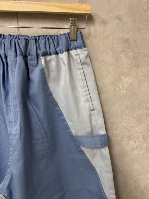 画像2: 40%off 2025春夏   nunuforme  ペインターパンツ Blue (2)