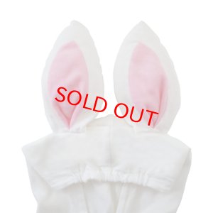 画像3: MY FIRST HYSTERIC　LITTLE BUNNY HOODIE耳付き 半袖Tシャツ　00；ホワイト　FREE(80-90cm) (3)