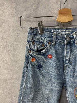 画像2: 40%off 2025春夏 　GTH　  デニム バタフライ PN　　44；ライトブルー (2)