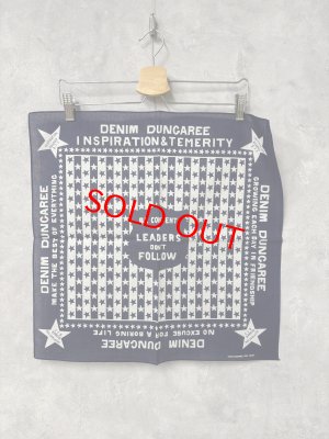 画像1: ★DENIMDUNGAREE　 ノベルティ 　バンダナ　　4；紺　　(定価商品税込22,000円以上お買い上げの方) (1)