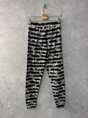 画像4: 40%off 2025春夏   nunuforme  NUNUボーダーレギンス       Black×White (4)