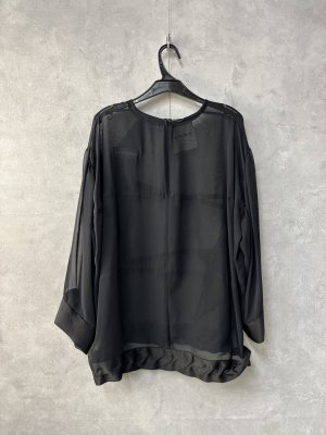 画像4: 40%off 　2025SS   　gomme　スターシースループルオーバー　　2；黒　サイズ；M (4)