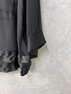 画像2: 40%off 　2025SS   　gomme　スターシースループルオーバー　　2；黒　サイズ；M (2)