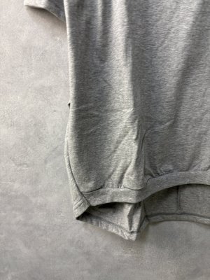 画像3: 40%off 　2025SS   　gomme　スターハイネックコクーンＴ　2；トップグレー　　サイズ；M (3)