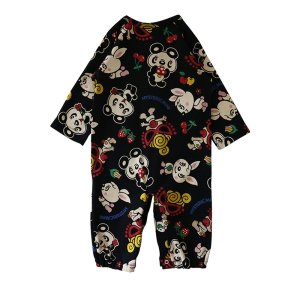 画像2: MY FIRST HYSTERIC LOVELY FRIENDS総柄 2WAYALL  14;ブラック系 FREE(60-70cm) (2)