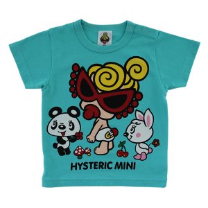 画像1: MY FIRST HYSTERIC　LOVELY FRIENDS 半袖Tシャツ　　51；エメラルド (1)