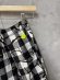 画像2: 2025SS   フランキーグロウ　ORG.PT TUCK SHORT PANTS   PLAID-BLACK (2)