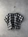 画像1: 2025SS   フランキーグロウ　ORG.PT SQUARE PULLOVER   PLAID-BLACK (1)