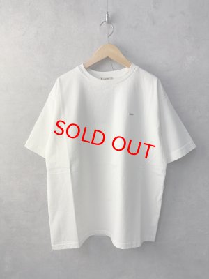 画像1: 2025春夏　FITH  　サラサラテンジク バックロゴ Tシャツ   1；白 (1)