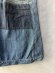 画像5: 2025春夏　DENIMDUNGAREE　12ozHOME MADEデニム リメイク SK　　14；ブルー (5)