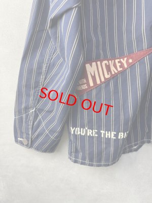 画像5: 40%off 2025春夏 DENIMDUNGAREE レジメンストライプ MICKEY JK 4;紺 (5)