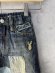 画像2: 2025春夏　DENIMDUNGAREE　12ozHOME MADEデニム リメイク SK　　4；紺 (2)