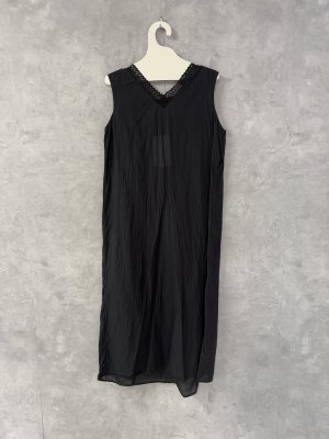 画像3: 40%off 2025SS   Bon Vieux Temps　レースノースリーブワンピース　　28:Black   サイズ；2 (3)
