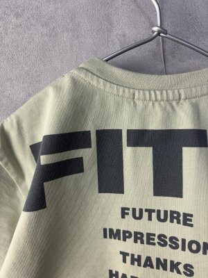 画像4: 40%off 2025春夏　FITH  　サラサラテンジク バックロゴ Tシャツ  8；グリーン (4)