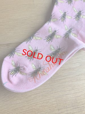 画像2: ☆あちゃちゅむ　　　ハチ_ピンク　ソックス　　 (2)