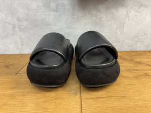 画像4: 40%off 　2025SS   　gomme　　バレルソールサンダル　2；黒　 (4)