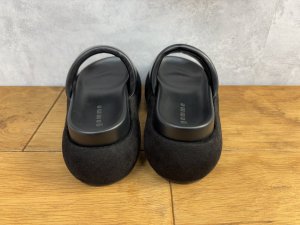 画像3: 40%off 　2025SS   　gomme　　バレルソールサンダル　2；黒　 (3)