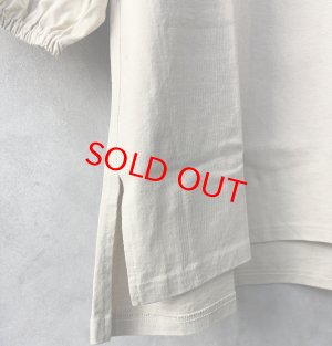 画像3: NATURAL LAUNDRY  L度詰袖ギャザーチュニック  610;beige  サイズ:2 (3)