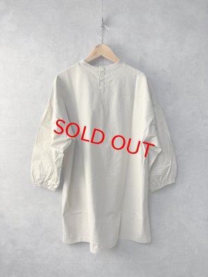 画像5: NATURAL LAUNDRY  L度詰袖ギャザーチュニック  610;beige  サイズ:2 (5)