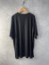 画像3: Lilou&Lily 　RAYON MOSS STITCH ハーフスリーブチュニック　　ブラック　　size:38 (3)