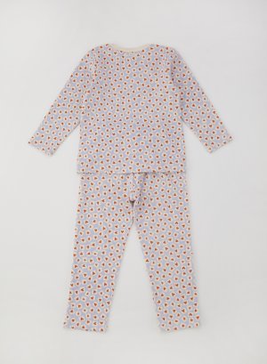 画像2: OCEAN&GROUND　GIRL'Sソウガラ長袖パジャマ　　 (2)