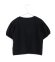 画像2: MakeYourDay　　リボンパフスリーブ半袖Tシャツ　　ブラック (2)