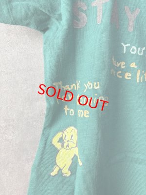 画像3: 40%off 2025春夏　DENIMDUNGAREE　テンジク ICE TEE　　8；グリーン (3)