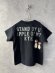 画像2: 2025春夏　DENIMDUNGAREE　テンジク EYE TEE　　2；黒 (2)