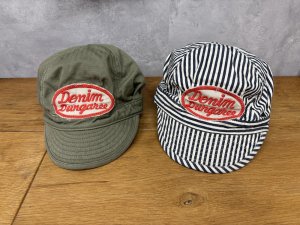 画像1: 2025春夏　DENIMDUNGAREE　　 ワッペンツキ CAP  (1)