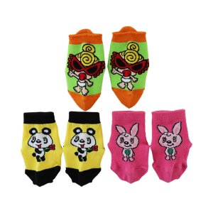 画像2: ☆MY FIRST HYSTERIC LOVELY FRIENDS 3P ソックス  00;ホワイト (2)