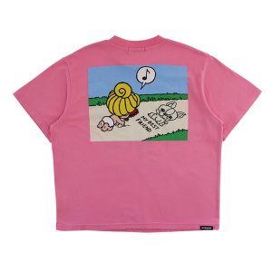 画像2: Hystericmini　MINI&J's BEST MEMORIES BIG Tシャツ　　25；ピンク (2)