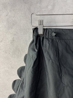 画像3: 40%off 2025SS   フランキーグロウ GURUGURU STITCH SCALLOPED SOS PANTS カラー;BLACK  サイズ;F2 (3)