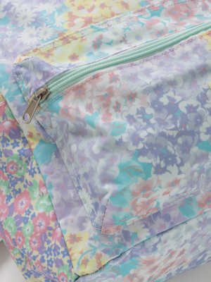 画像3: fafa　DUFF | リュックサック(KIDS) - ラベンダーマルチフラワー (3)