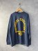 画像1: ALL HOURS 　　7.1oz GARMENT DYED 　Tシャツ PHYSICACAL 　   D.BLUE　     サイズ；1 (1)
