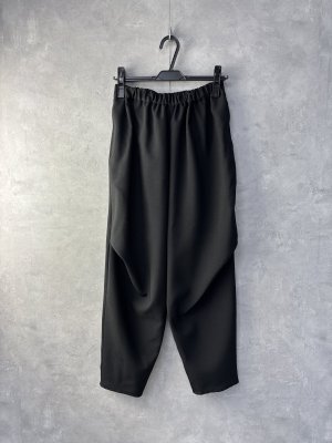 画像1: 2025SS   　gomme　　パンツ　　3；黒　　サイズ；M (1)